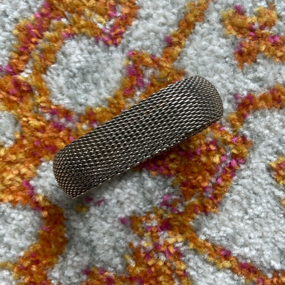 Silver Mesh Bangle - Picture 1 of 6